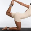 Evermove Square Neck Short Jumpsuit Evermove Square Neck Short Jumpsuit