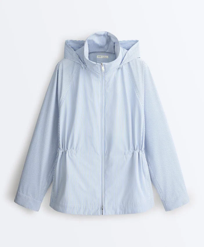 Extra Lightweight 10K Waterproof Striped Jacket Extra Lightweight 10K Waterproof Striped Jacket