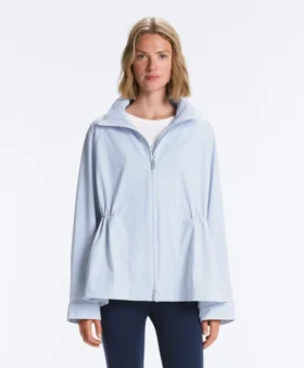 Extra Lightweight 10K Waterproof Striped Jacket