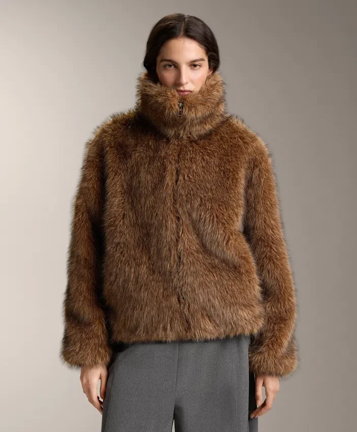 Faux Fur Jacket Faux Fur Jacket