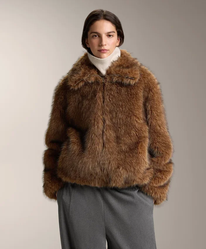 Faux Fur Jacket Faux Fur Jacket