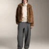 Faux Fur Jacket Faux Fur Jacket