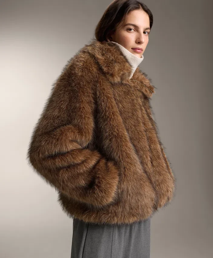 Faux Fur Jacket Faux Fur Jacket