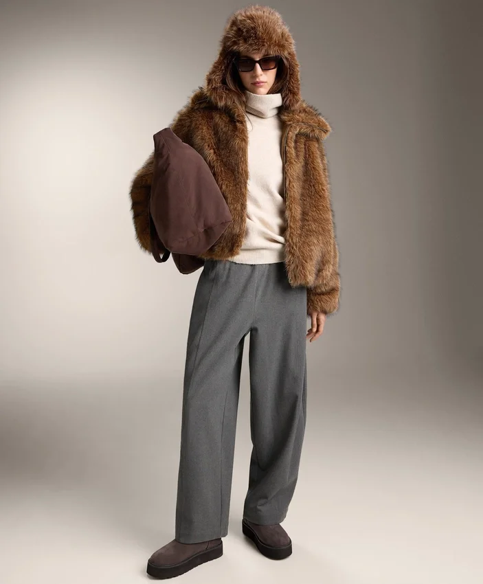 Faux Fur Jacket Faux Fur Jacket