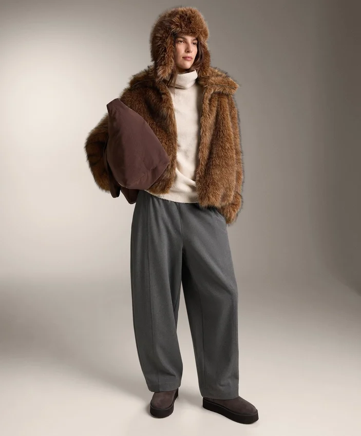 Faux Fur Jacket Faux Fur Jacket