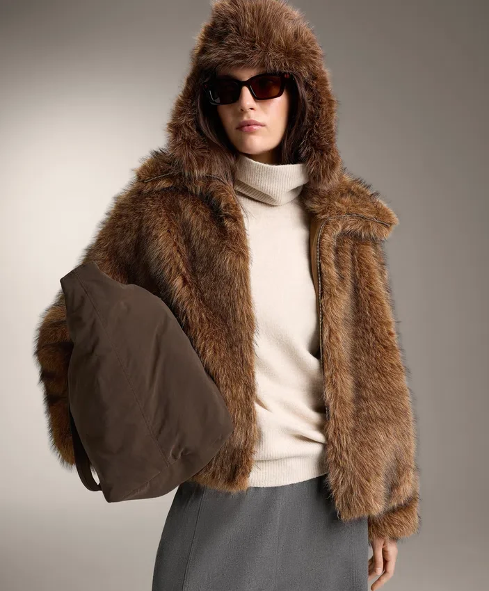 Faux Fur Jacket Faux Fur Jacket