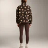 Faux-Shearling Floral Print Jacket Faux-Shearling Floral Print Jacket