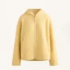 Faux-Shearling Jacket with Hood Faux-Shearling Jacket with Hood