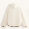 Faux-Shearling Jacket with Hood Faux-Shearling Jacket with Hood