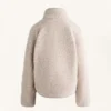 Faux-Shearling Sweatshirt with Front Pocket Faux-Shearling Sweatshirt with Front Pocket