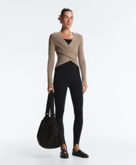 Fine Knit Rib Jumper