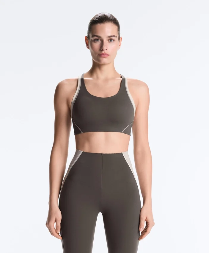 Firm Support Compressive Reflective Sports Bra Firm Support Compressive Reflective Sports Bra