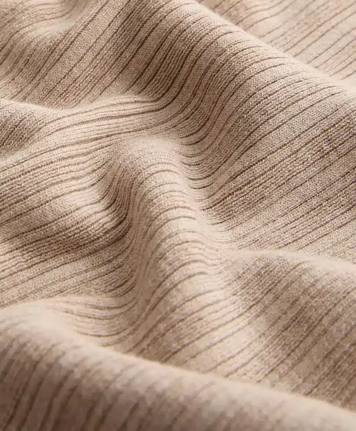 Fitted Ribbed Knit Top Fitted Ribbed Knit Top
