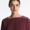Fitted Waist Cotton Blend T-Shirt Fitted Waist Cotton Blend T-Shirt