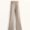 Flare Knit Trousers Flare Knit Trousers