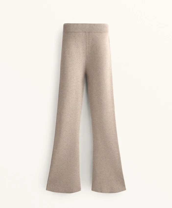 Flare Knit Trousers Flare Knit Trousers