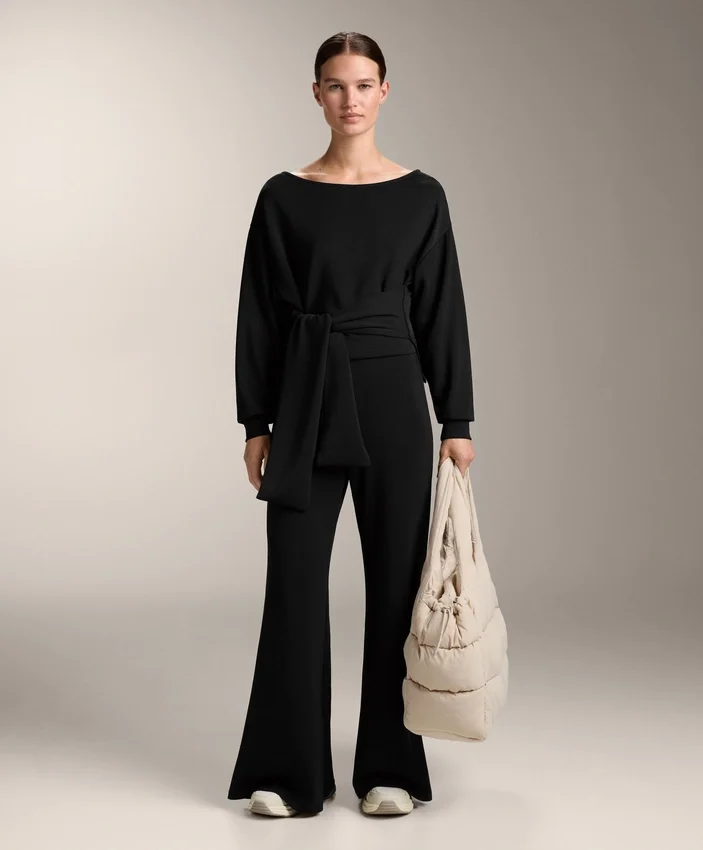 Flare Trousers with Soft-Touch Modal Flare Trousers with Soft-Touch Modal