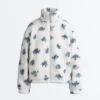 Floral Faux-Shearling Jacket Floral Faux-Shearling Jacket