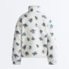 Floral Faux-Shearling Jacket Floral Faux-Shearling Jacket
