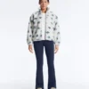 Floral Faux-Shearling Jacket Floral Faux-Shearling Jacket