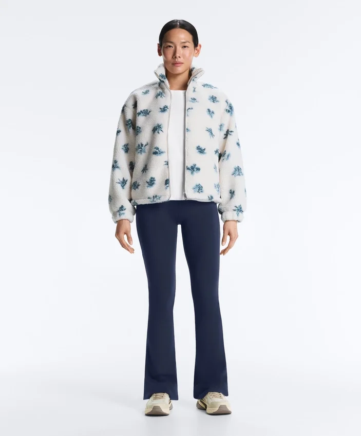 Floral Faux-Shearling Jacket Floral Faux-Shearling Jacket