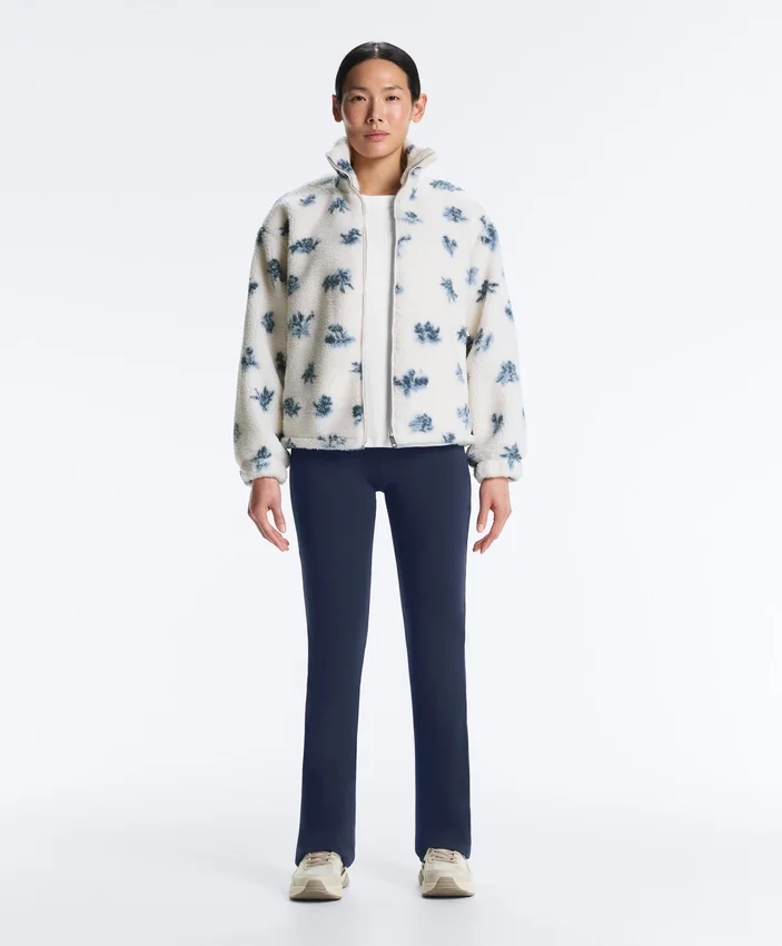 Floral Faux-Shearling Jacket Floral Faux-Shearling Jacket