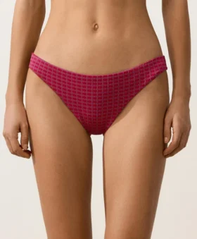 Geometric Jacquard Classic Bikini Briefs