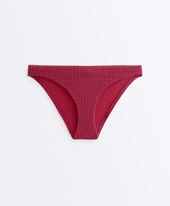 Geometric Jacquard Classic Bikini Briefs Geometric Jacquard Classic Bikini Briefs