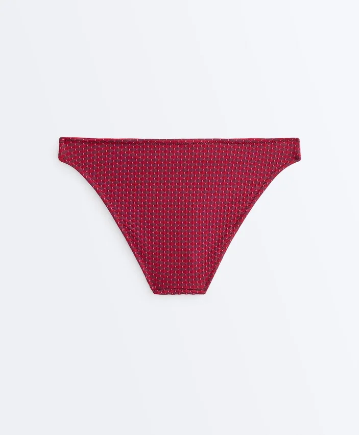 Geometric Jacquard Classic Bikini Briefs Geometric Jacquard Classic Bikini Briefs