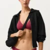 Geometric Jacquard Halter Bikini Top Geometric Jacquard Halter Bikini Top