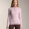 Geometric Jacquard Knit Thermal Base Layer Top Geometric Jacquard Knit Thermal Base Layer Top