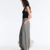 Gingham Lyocell Blend Balloon Trousers Gingham Lyocell Blend Balloon Trousers