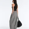 Gingham Lyocell Blend Balloon Trousers Gingham Lyocell Blend Balloon Trousers