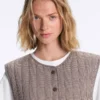Gingham Quilted Gilet Gingham Quilted Gilet