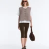 Gingham Quilted Gilet Gingham Quilted Gilet