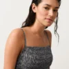 Gingham Smock Bandeau Swimsuit