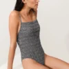 Gingham Smock Bandeau Swimsuit