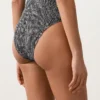 Gingham Smock Bandeau Swimsuit