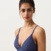 Gingham Triangle Bikini Top Gingham Triangle Bikini Top