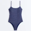 Gingham Triangle Swimsuit