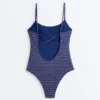 Gingham Triangle Swimsuit