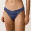 Gingham U-Cut Medium-Coverage Bikini Briefs Gingham U-Cut Medium-Coverage Bikini Briefs