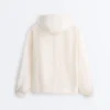 Half-Zip Sweatshirt with Front Pocket, Lyocell and 24% Linen Blend Half-Zip Sweatshirt with Front Pocket, Lyocell and 24% Linen Blend