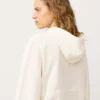 Half-Zip Sweatshirt with Front Pocket, Lyocell and 24% Linen Blend Half-Zip Sweatshirt with Front Pocket, Lyocell and 24% Linen Blend