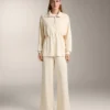 Side Rib Straight-Leg Trousers with Soft-Touch Modal Side Rib Straight-Leg Trousers with Soft-Touch Modal