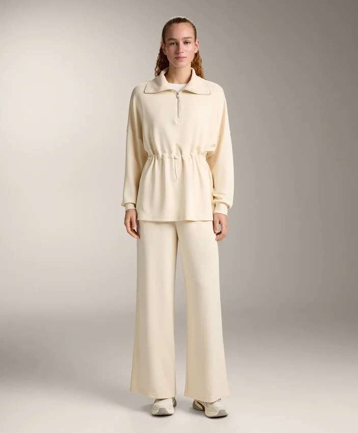 Side Rib Straight-Leg Trousers with Soft-Touch Modal Side Rib Straight-Leg Trousers with Soft-Touch Modal