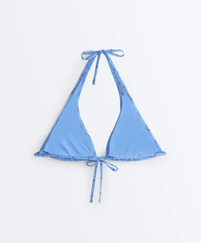 Halterneck Gingham Bikini Halterneck Gingham Bikini