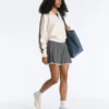 Herringbone Knit High Rise Seamless Skirt Herringbone Knit High Rise Seamless Skirt
