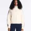 Herringbone Side Tape Piqué Cotton Jacket Herringbone Side Tape Piqué Cotton Jacket
