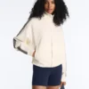 Herringbone Side Tape Piqué Cotton Jacket Herringbone Side Tape Piqué Cotton Jacket
